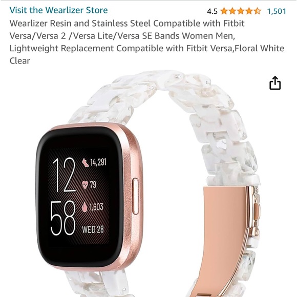 New Fitbit Versa Watch Band - Picture 4 of 5